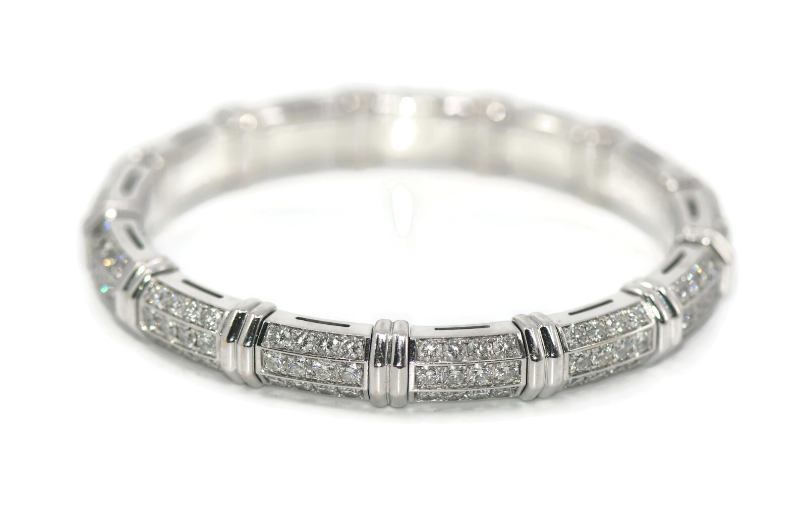 Picchiotti Diamond Xpandable 18K White Gold Bracelet Picchiotti Diamond Xpandable 18K White Gold Bracelet