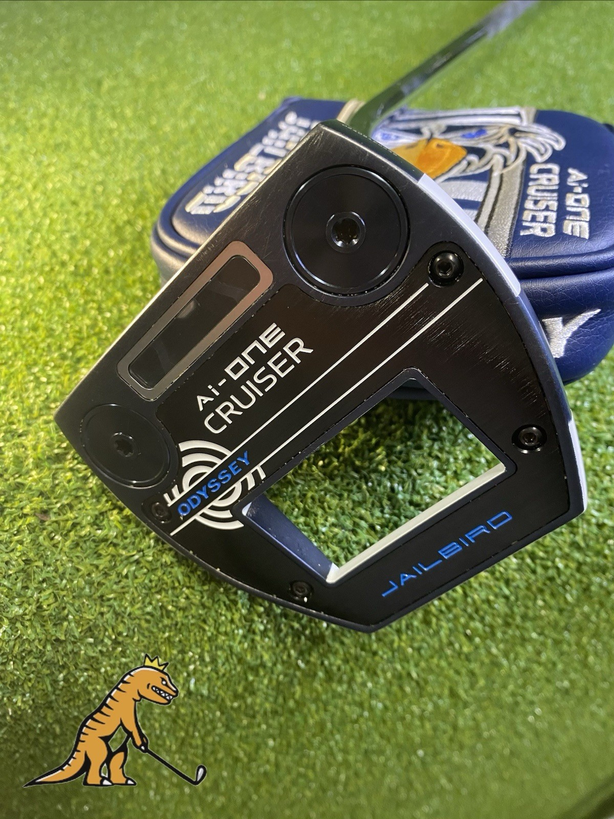 Used RH Odyssey Ai-One Cruiser Jailbird 38” Counter Balance Putter + HC
