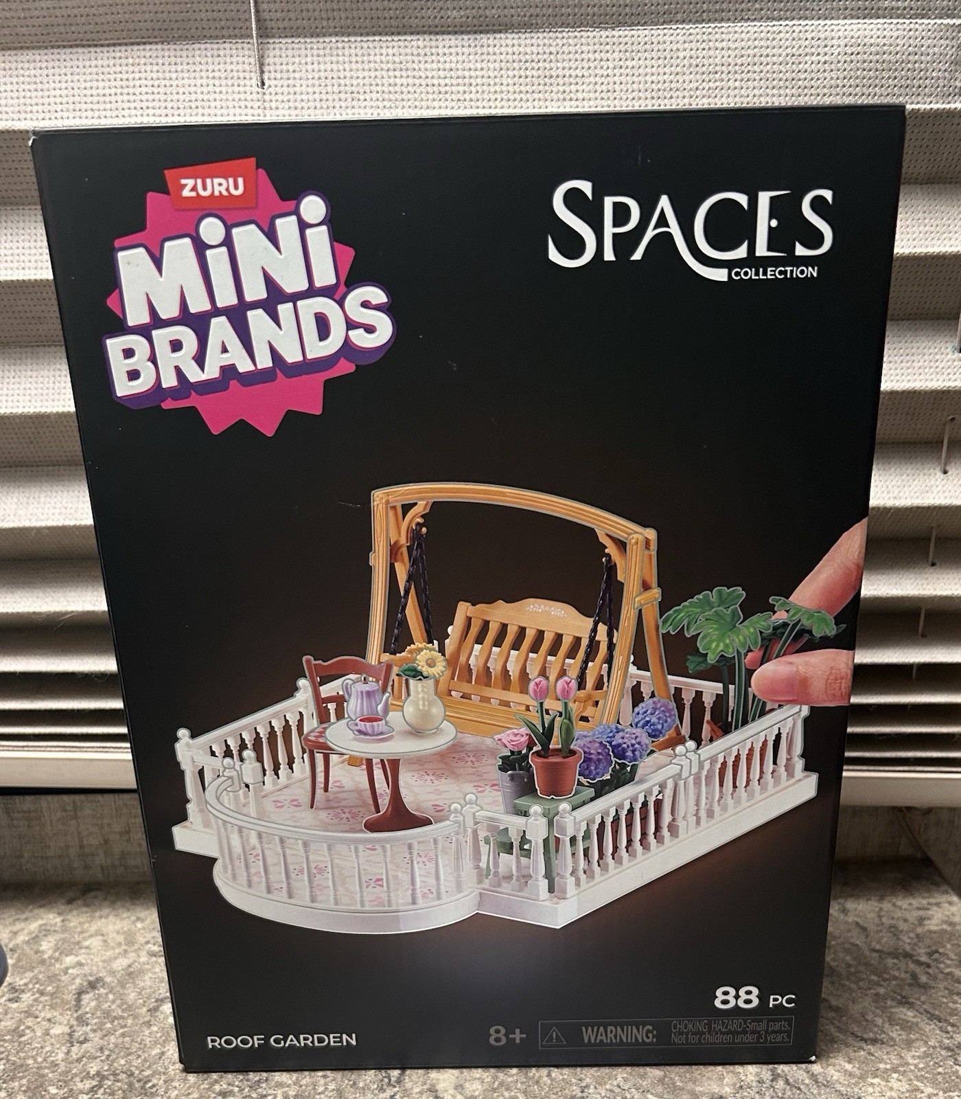Mini Brands Spaces Roof Garden Sealed New In Box 88 Pieces DIY Zuru Mini Brands Spaces Roof Garden Sealed New In Box 88 Pieces DIY Zuru