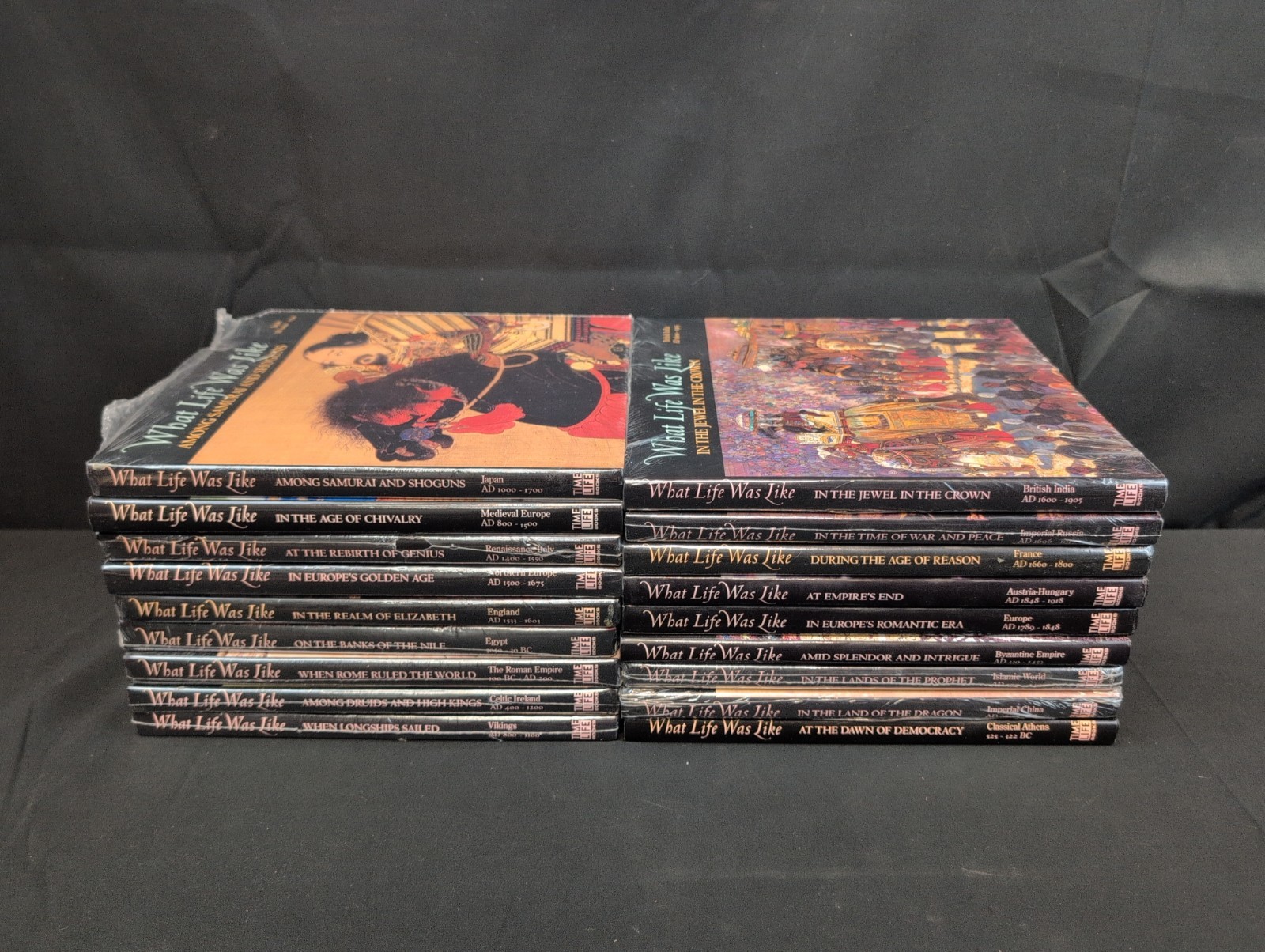 WHAT LIFE WAS LIKE - Time Life Book Series (18 Complete Volume Set)