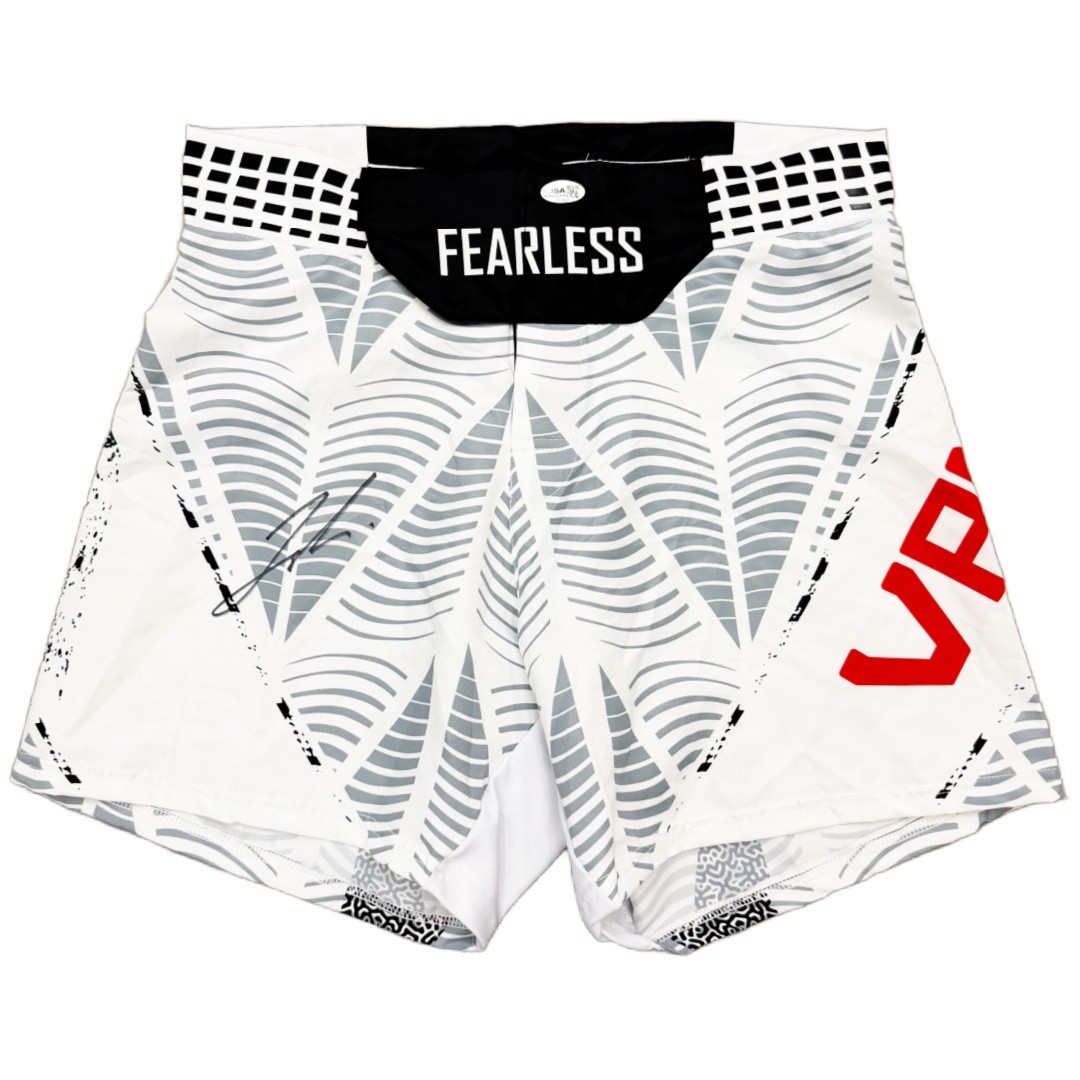 Joshua Van autographed signed authenticated UFC Shorts The Fearless JSA