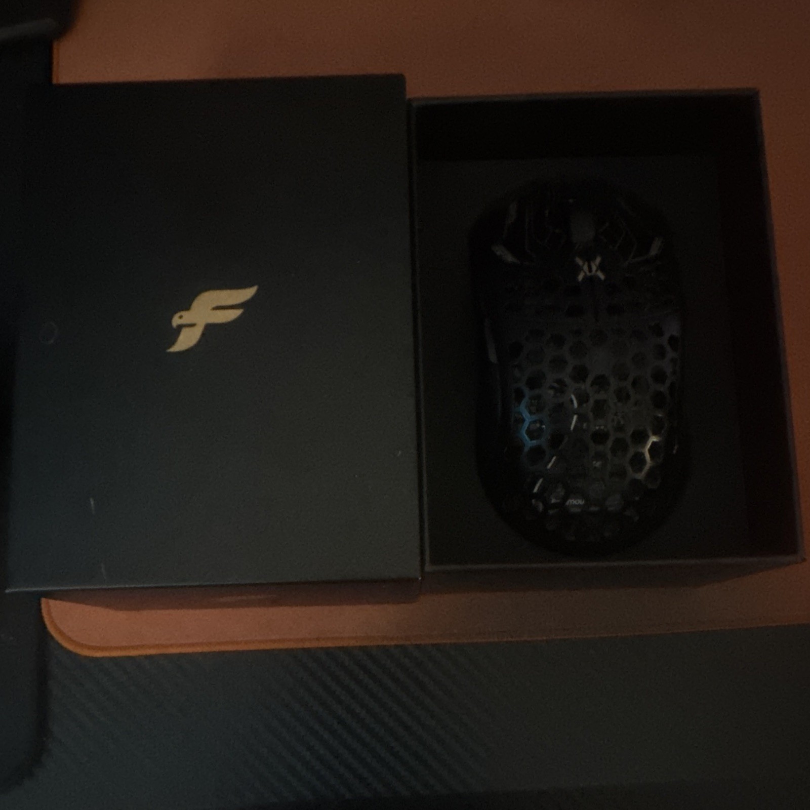 Finalmouse ULX Guardian Wireless Mouse Cheetah Black/Gold Medium