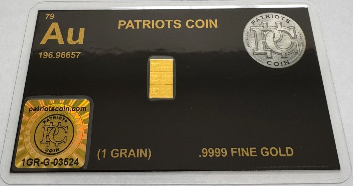 Preppers .9999 Gold Bars Breaks into 3 Bars Bullion Fractional Gold Bars Preppers .9999 Gold Bars Breaks into 3 Bars Bullion Fractional Gold Bars