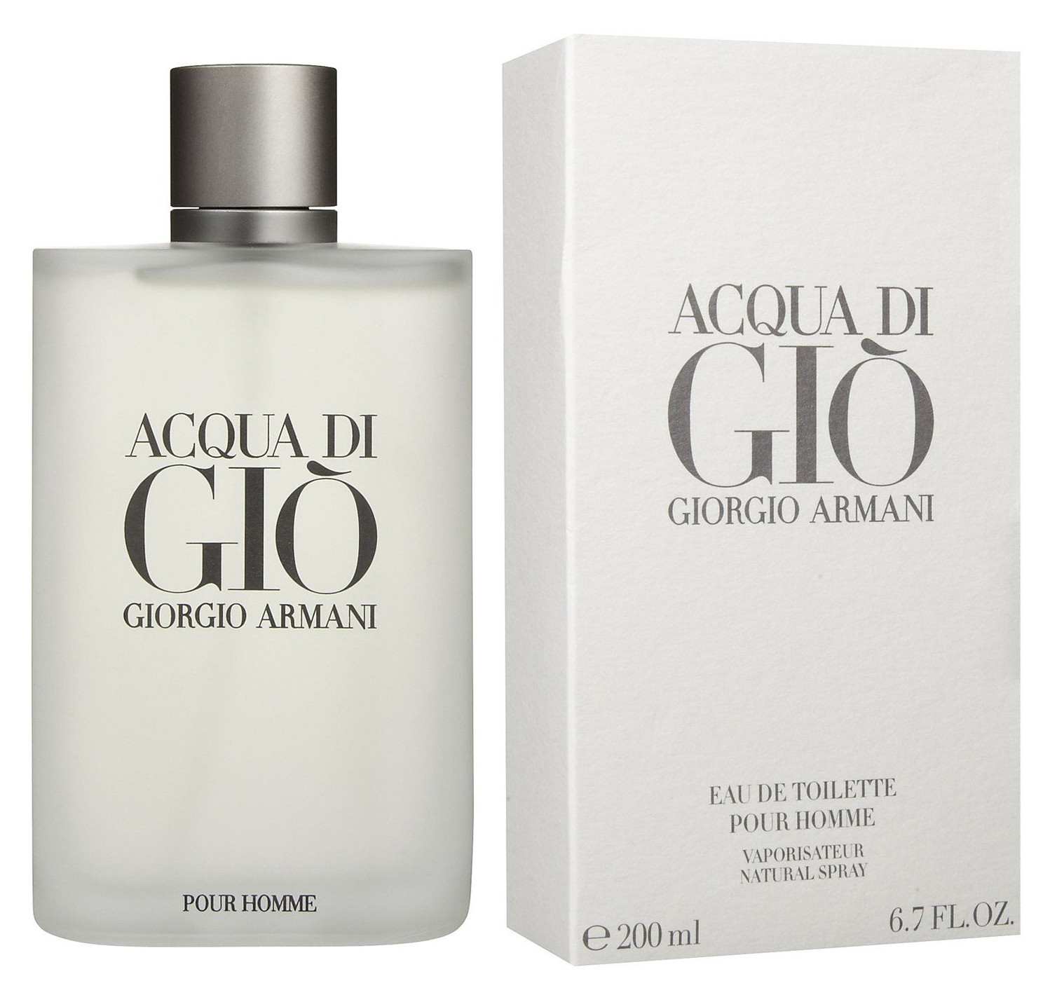 ACQUA DI GIO BY GIORGIO ARMANI Eau De Toilette 6.7OZ 200 ML BRAND NEW SEALED BOX ACQUA DI GIO BY GIORGIO ARMANI Eau De Toilette 6.7OZ 200 ML BRAND NEW SEALED BOX