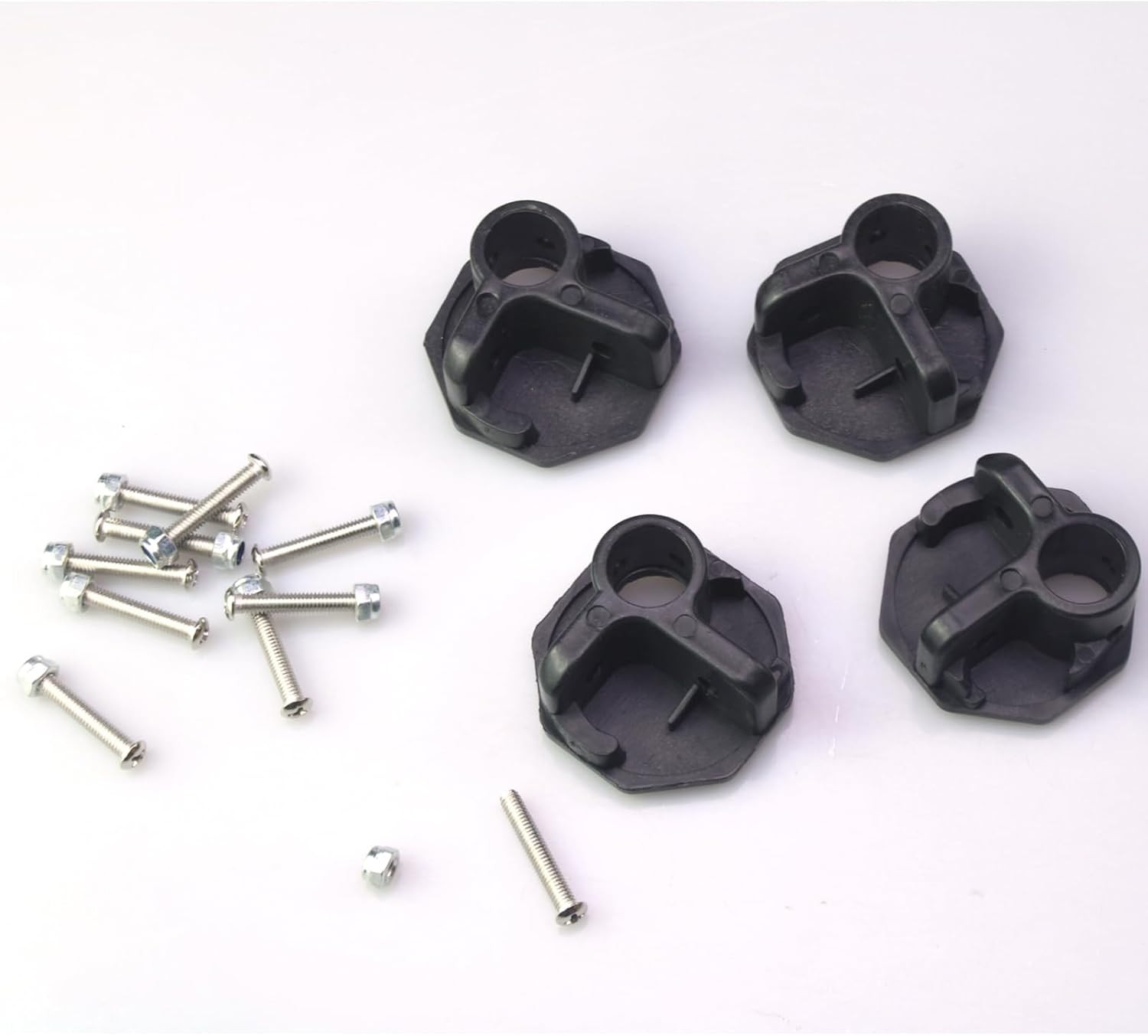 4 Pcs 14 MM Camping Chair Replacement Feet with Screws Repair Feet for Folding C 4 Pcs 14 MM Camping Chair Replacement Feet with Screws Repair Feet for Folding C