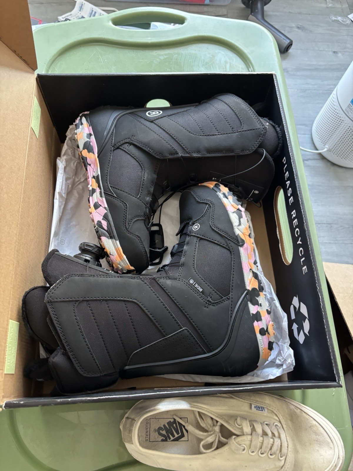 Ride - SAGE women’s snowboarding Snowboard Boots Size 6 EXCELLENT condition