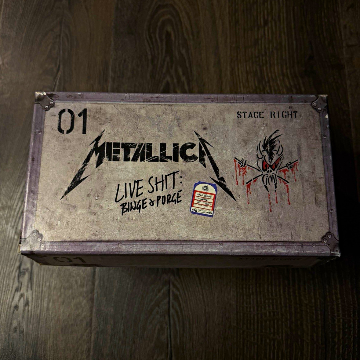 Metallica Live Shit: Binge & Purge Live CD Box Set Elektra 1993