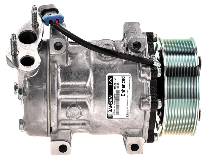 SANDEN 7H15 4347 AC Compressor 10PV Clutch fits Navistar 3611894C92 75R9622 SANDEN 7H15 4347 AC Compressor 10PV Clutch fits Navistar 3611894C92 75R9622