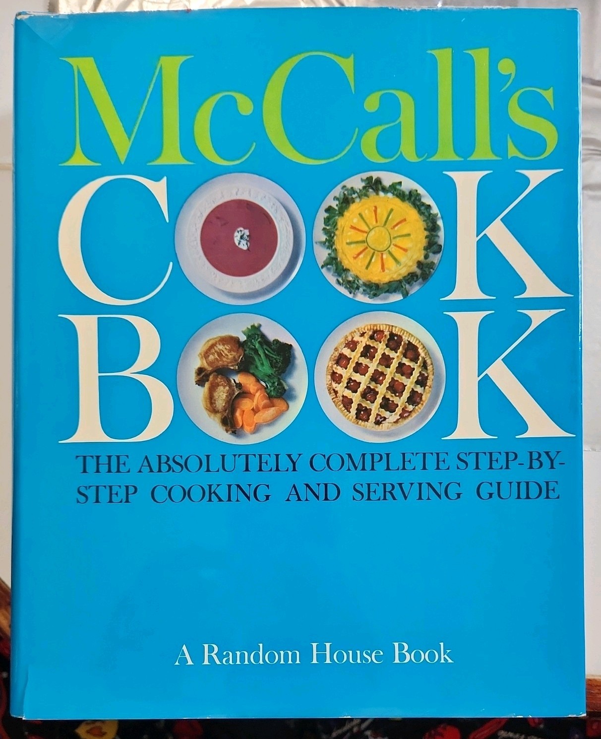 1963 1st FIRST PRINTING McCALL\'s COOK BOOK Blue Hardcover Vintage Cookbook VG 1963 1st FIRST PRINTING McCALL\'s COOK BOOK Blue Hardcover Vintage Cookbook VG