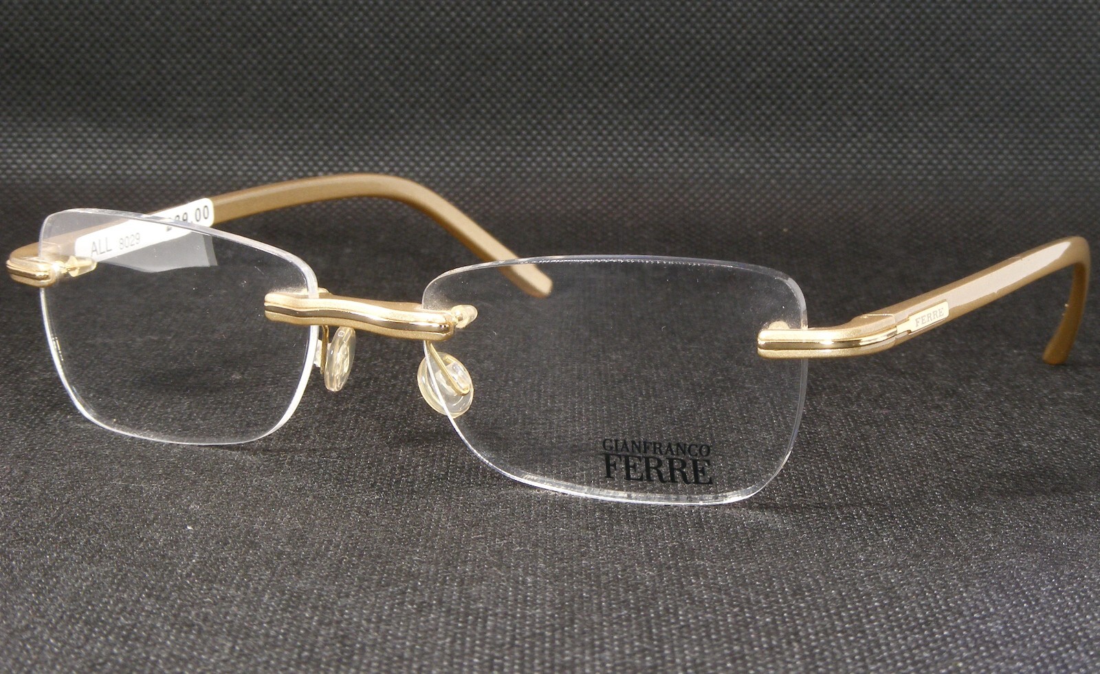 GF GIANFRANCO FERRE GF06904 Gold /Golden Sand UNIQUE RARE EYEGLASSES 52-17-135mm