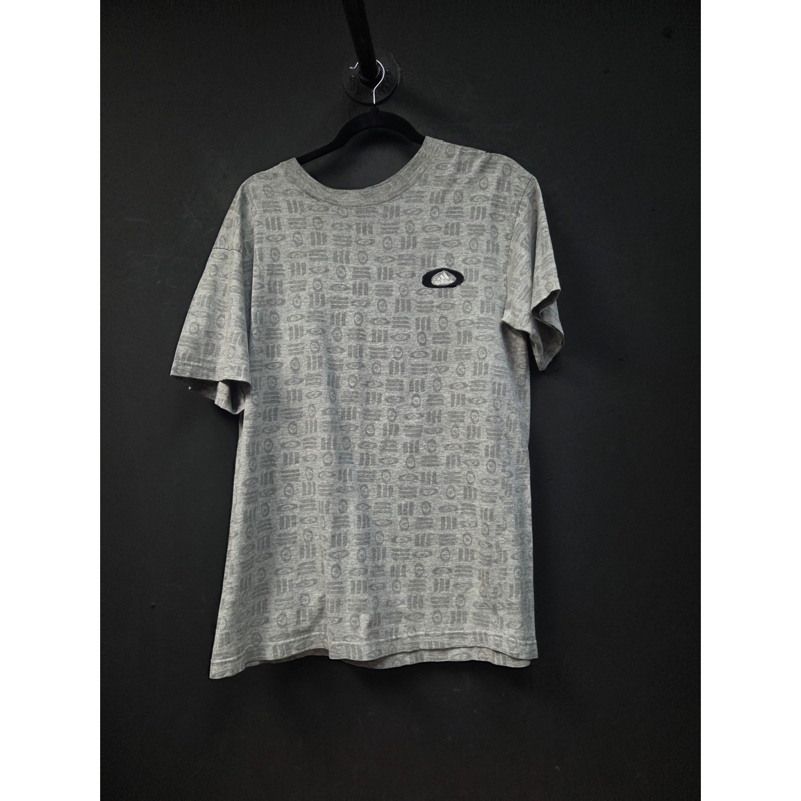 Vintage 1990s Adidas All Over Print Tee Size Medium