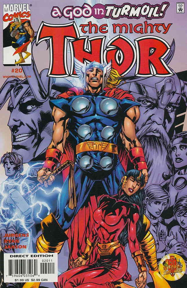 Thor (Vol. 2) #20 VF; Marvel | Dan Jurgens - w/Bag+Board