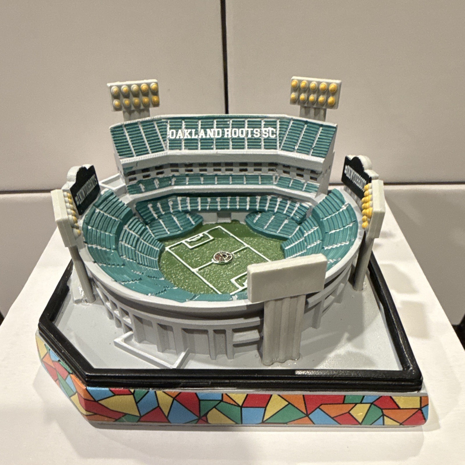 Oakland Roots SC Oakland Coliseum Stadium Model Replica 2026 RARE Soccer Futbol Oakland Roots SC Oakland Coliseum Stadium Model Replica 2026 RARE Soccer Futbol