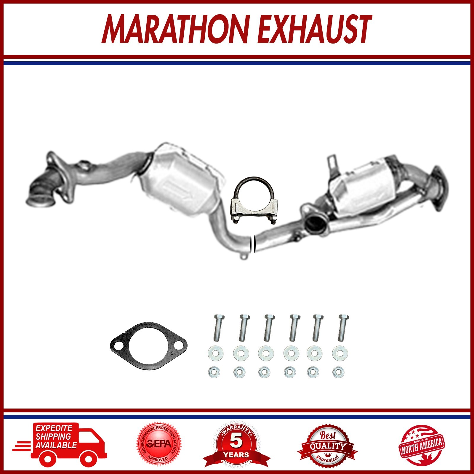 Front Catalytic Converter Fits : 1995-2002 Lincoln Continental 4.6L V8 FastShip