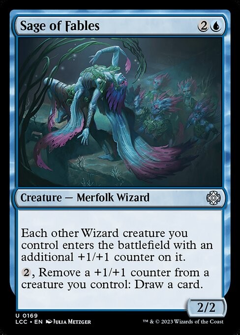Sage of Fables 169 U Normal LCC MTG NM