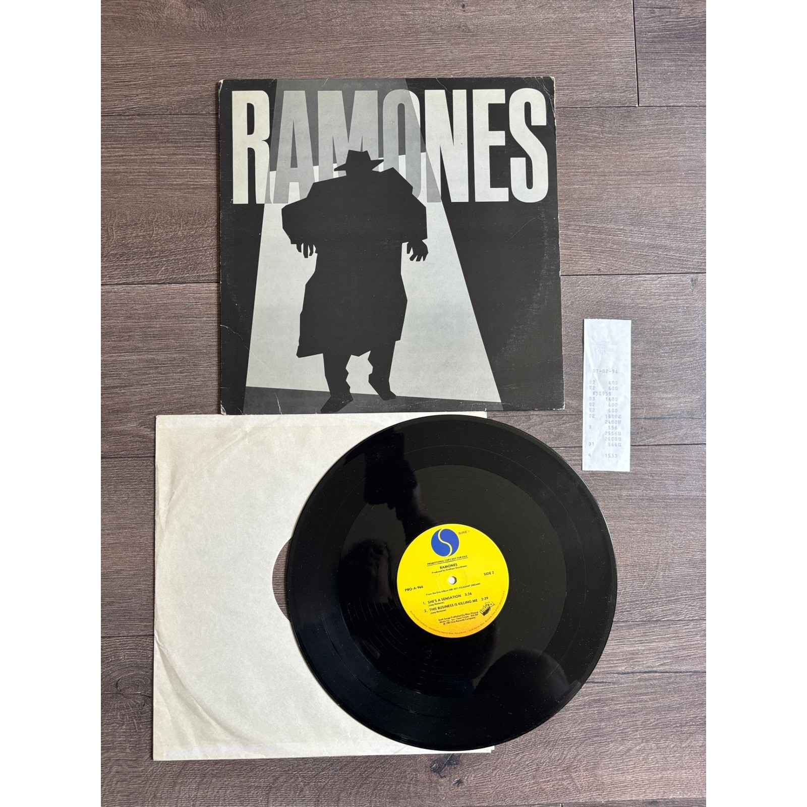 Ramones Pleasant Dreams Promo 12\
