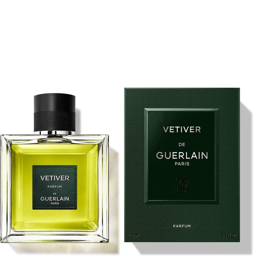 Guerlain Men\'s Vetiver Parfum Parfum 3.3 oz Fragrances 3346470305236