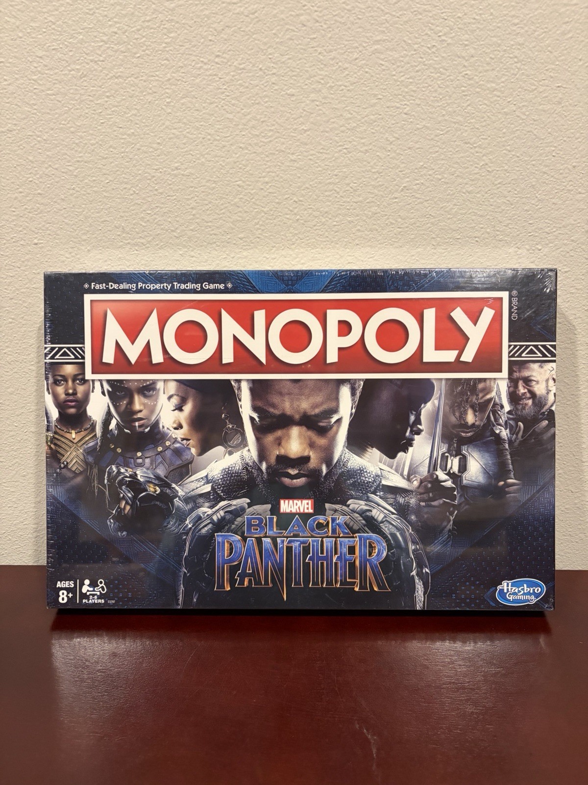 Monopoly Marvel Black Panther Chadwick Boseman Hasbro 2018 E5797 Sealed NEW