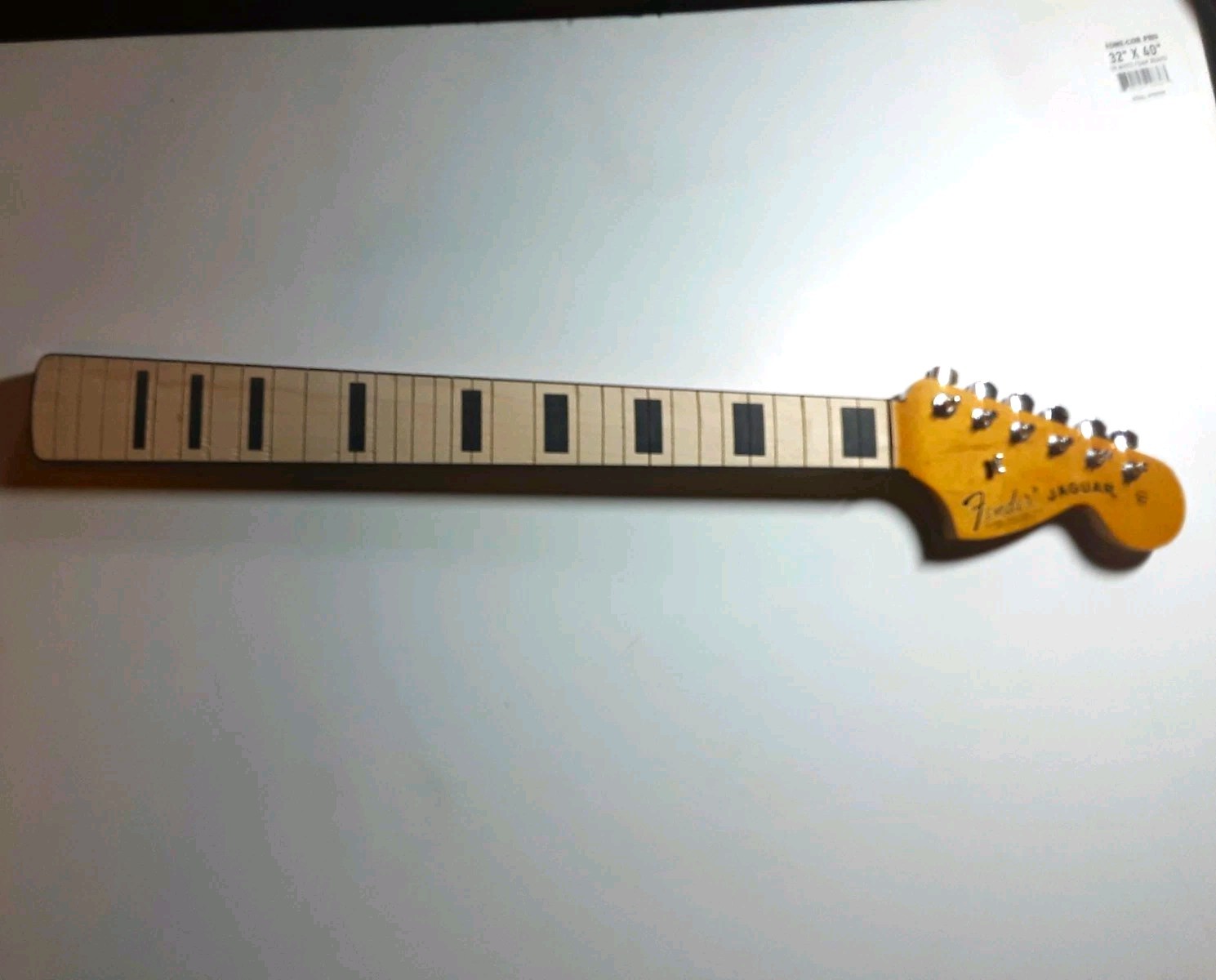 Unused Fender Jaguar Replacement Neck – Pre-Slotted, Unfretted (Luthier Project)