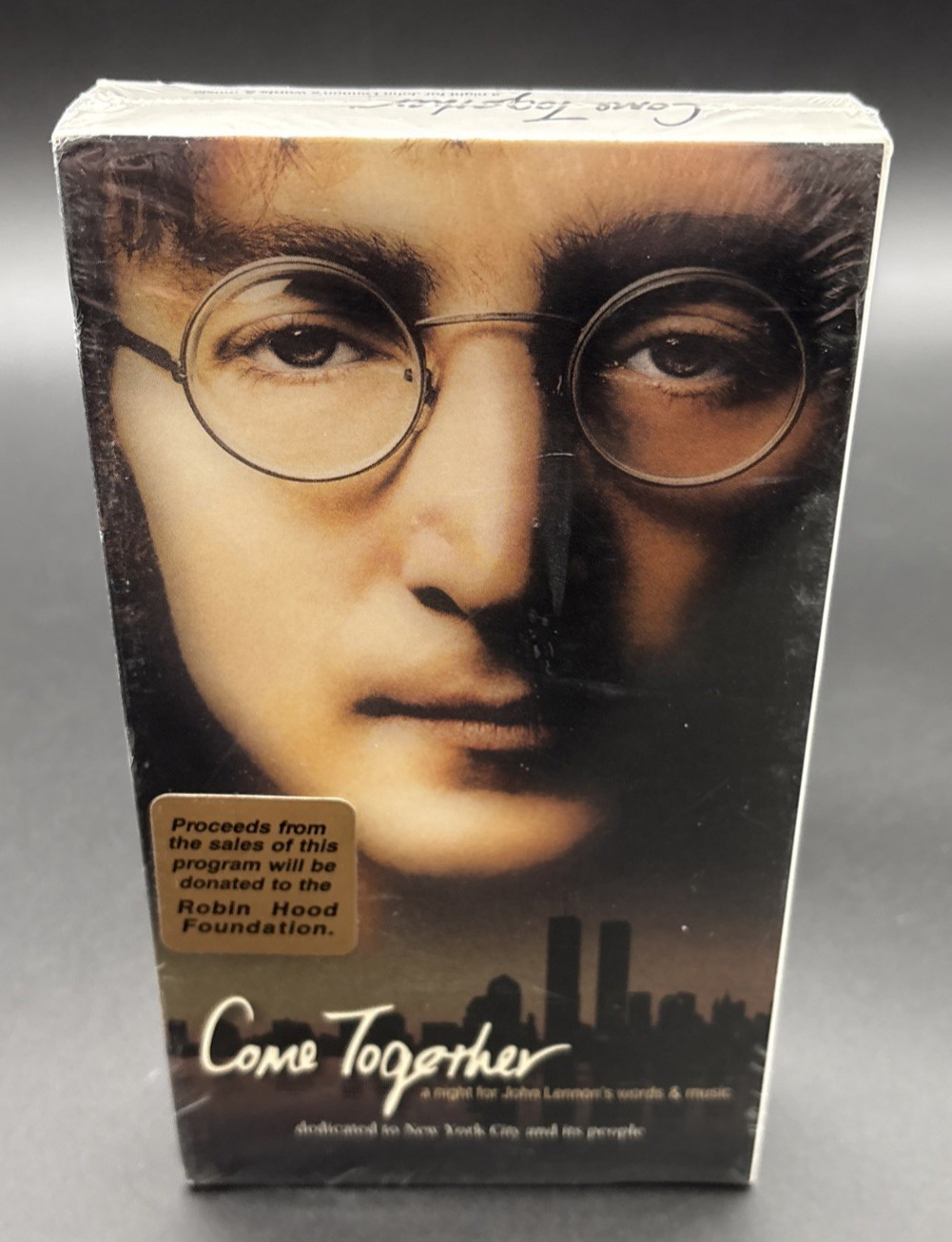 VIntage John Lennon Come Together VHS New, Sealed.