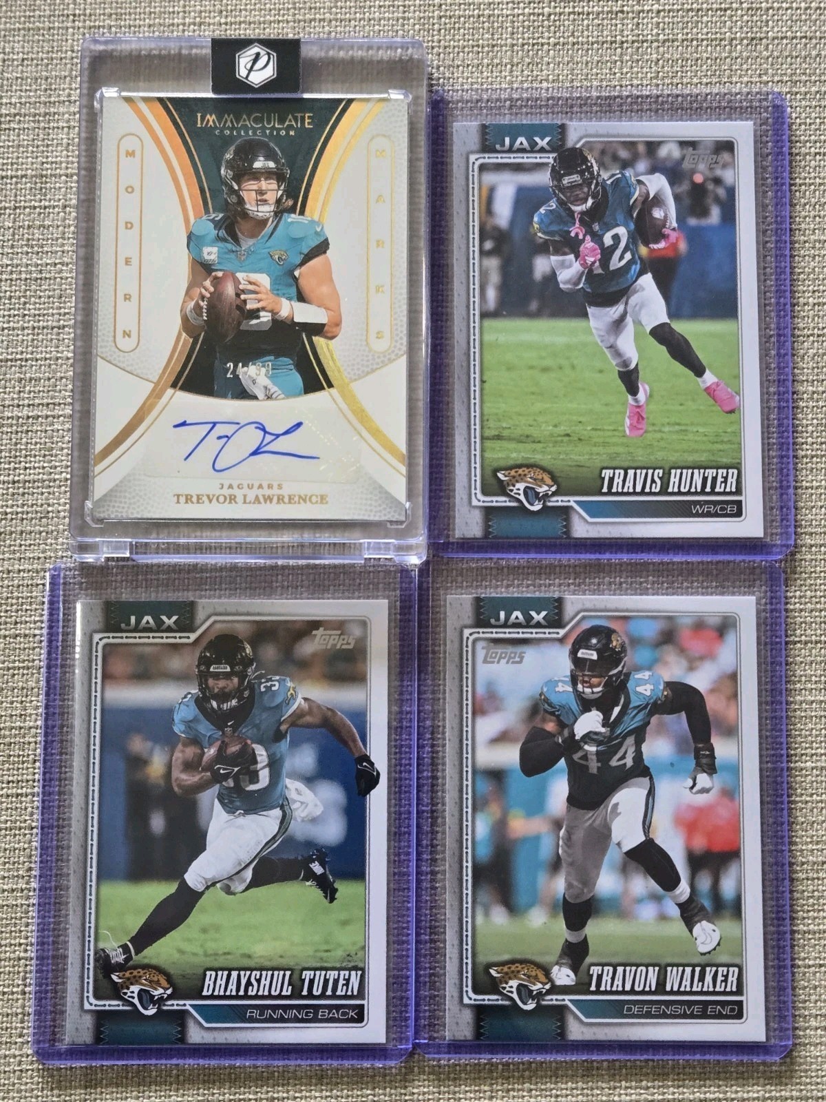 2025 Panini Immaculate Collection - Modern Marks Trevor Lawrence #MM-TLE /99...