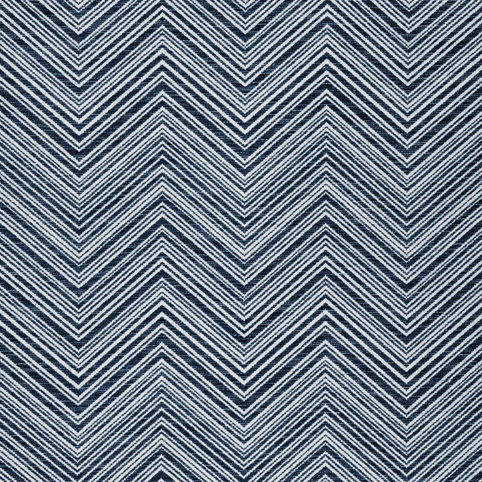 Thibaut Woven Multi Chevron Uphol Fabric- Monti Chevron / Navy 11.50 yds W77135