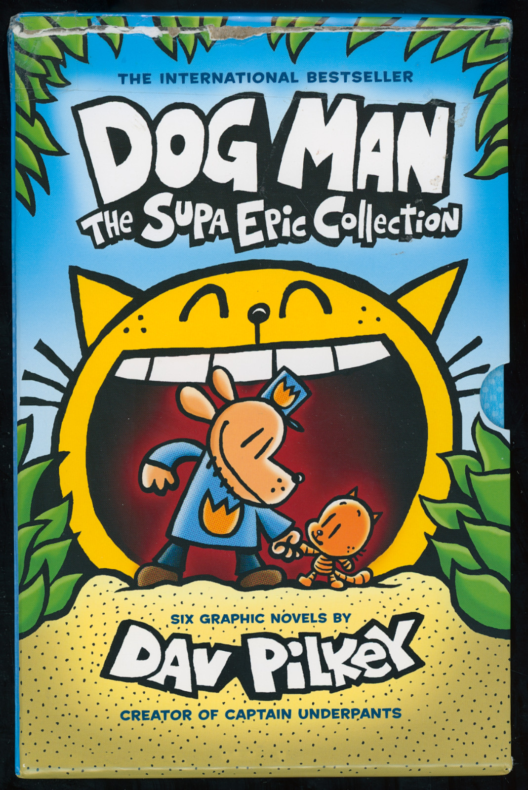 Dog Man: The Supa Epic Collection: Hardcover, by Dav Pilkey - Very Good 6 Books