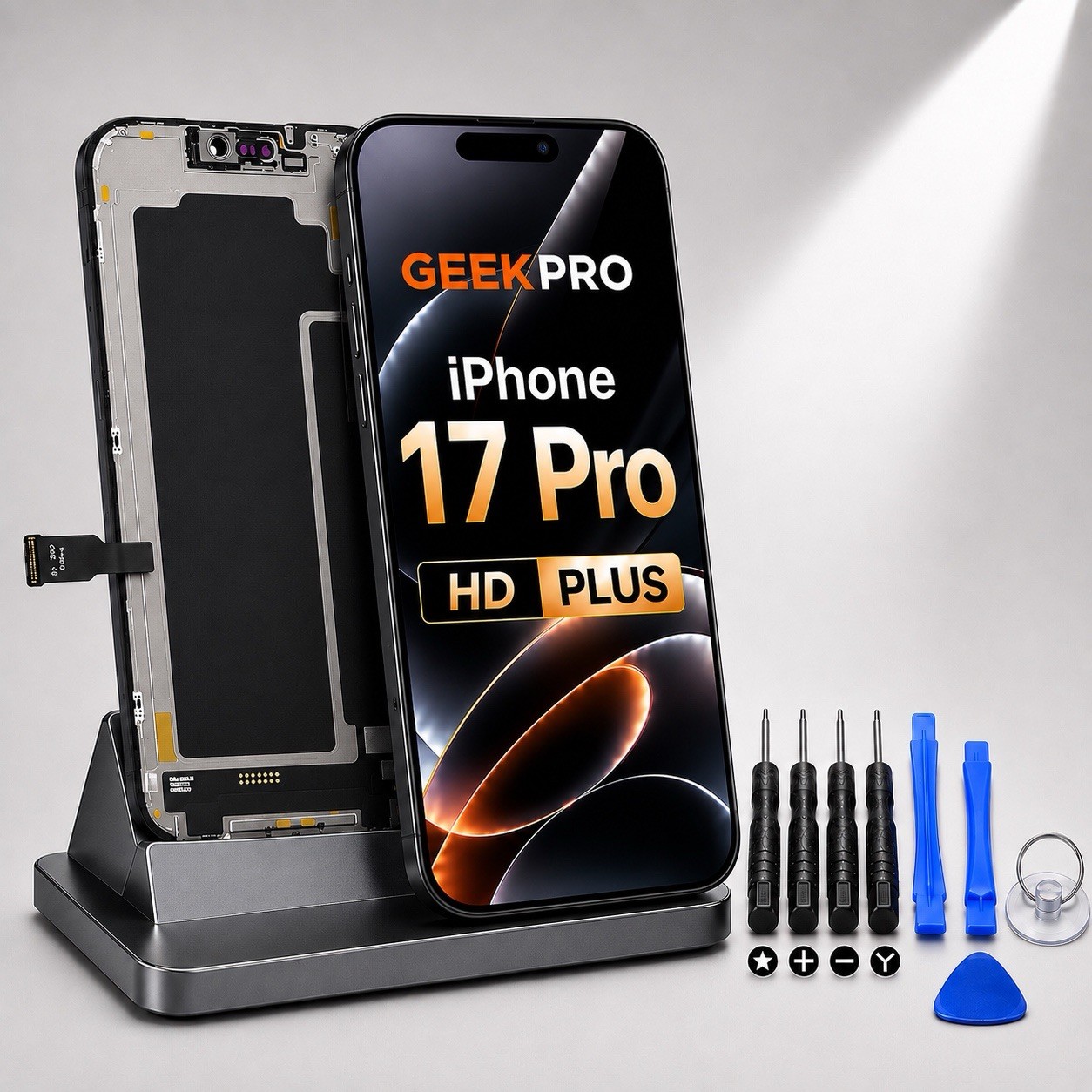 iPhone 17 Pro Display Digitizer Replacement LCD Incell HD PLUS Incell