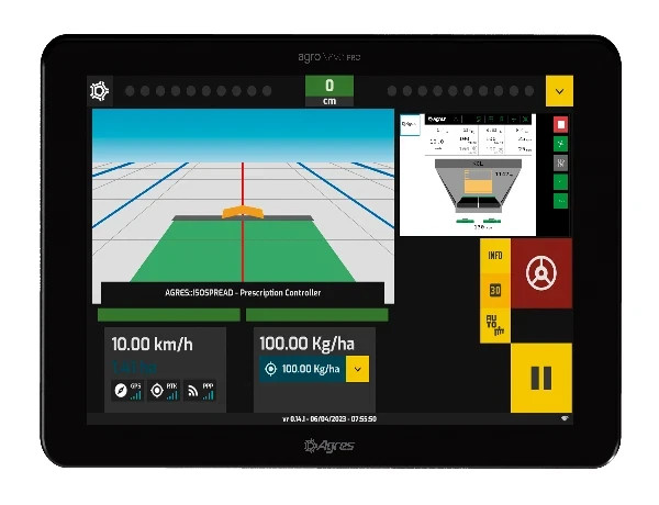 AgroNave 7 Field Computer GPS Navigation System Virtual Guide + Antenna