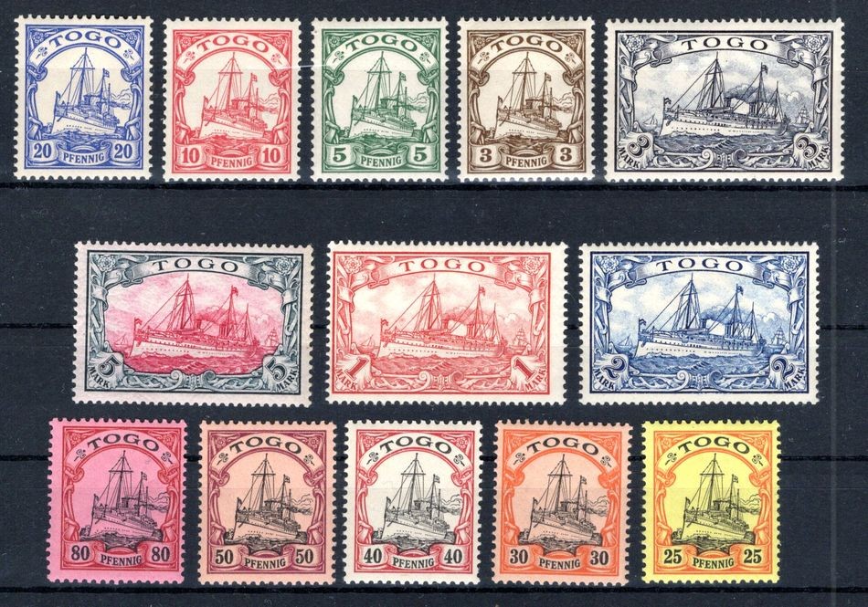 TOGO 7/19 Luxury MNH Post Fresh 800EUR (GA2345