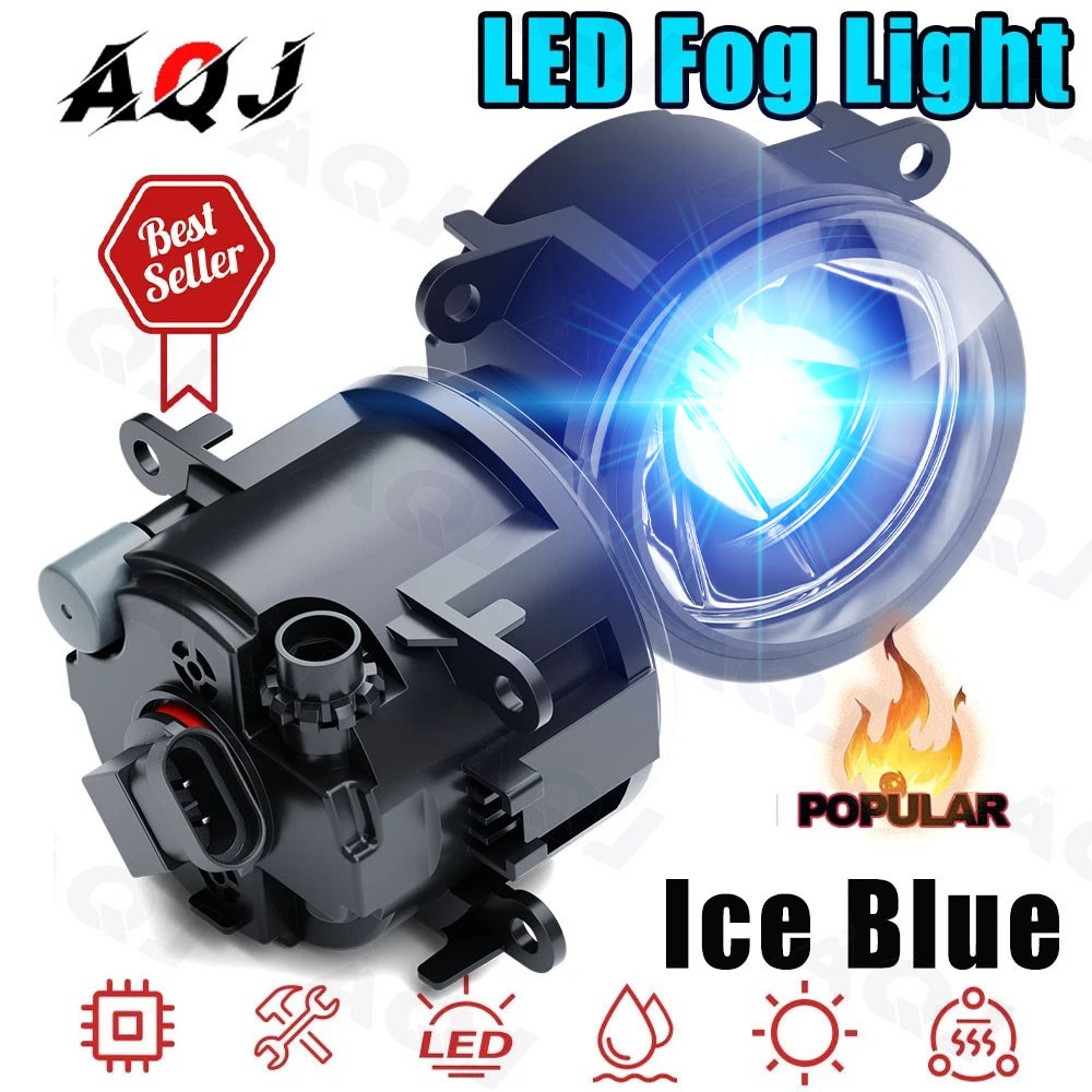 For Acura Integra 2023-2025 Clear LED Bumper Fog Lights Front Lamps Left+Right
