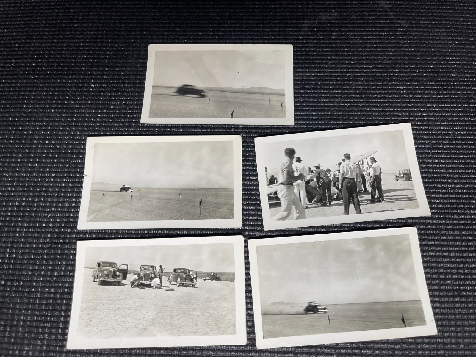 5 Vintage 1941 El Mirage California Dry Lake Race Hot Rod Car Photos Ford