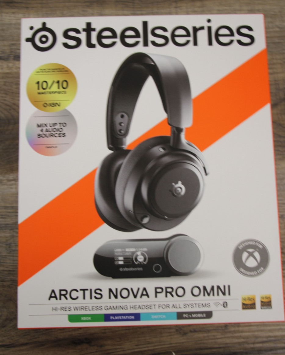 SteelSeries Arctis Nova Pro Omni 2.4 GHz Wireless Over-The-Ear Gaming Headset