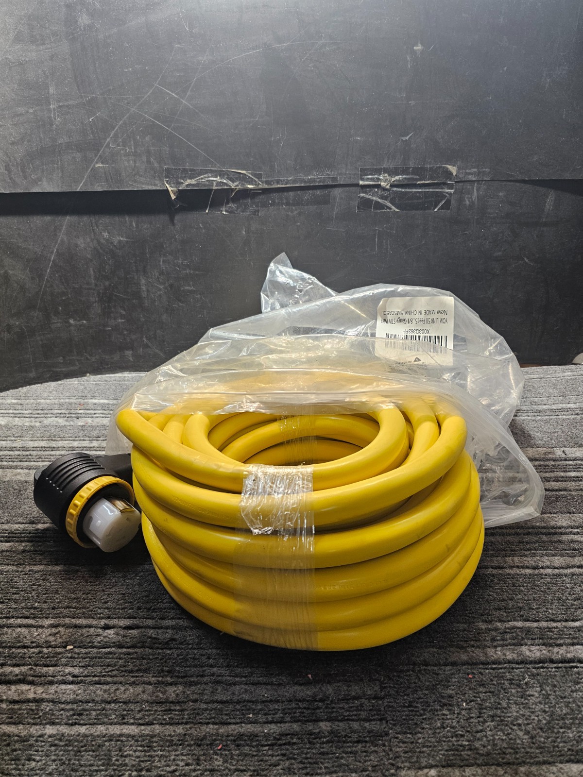 YOMILINK YM50A50L 50 ft. 50 Amp RV/Generator Cord, 100% Copper Wire, NEMA 14-50P