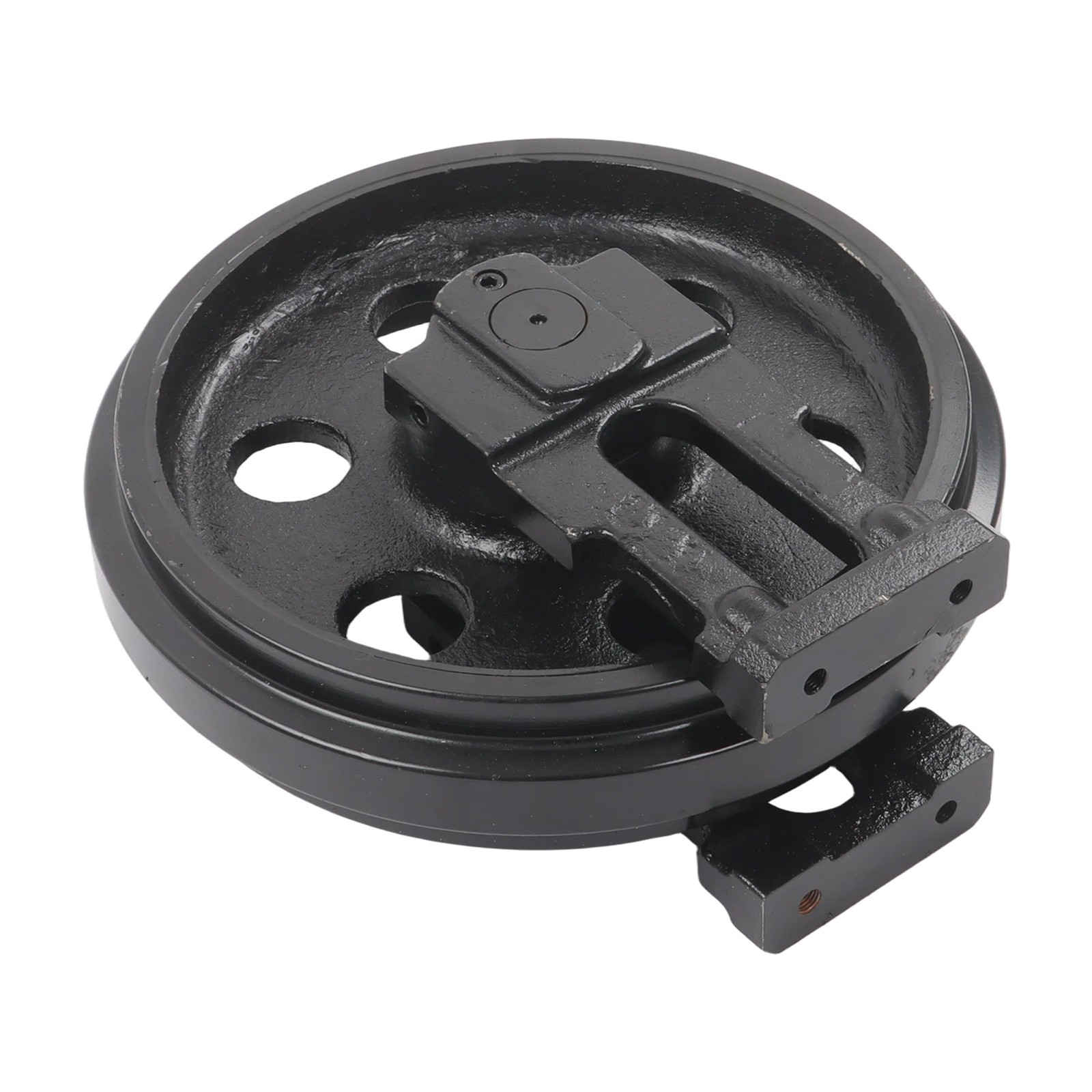 Front Idler Roller For PC-40 Excavator Heavy Duty Iron Black 9237507