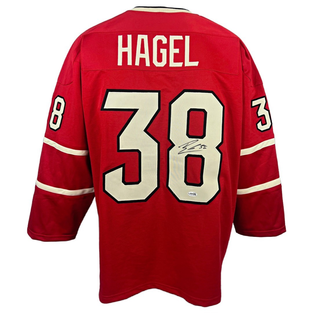 Brandon Hagel autographed signed jersey 4 Nations Canada JSA COA Lightning