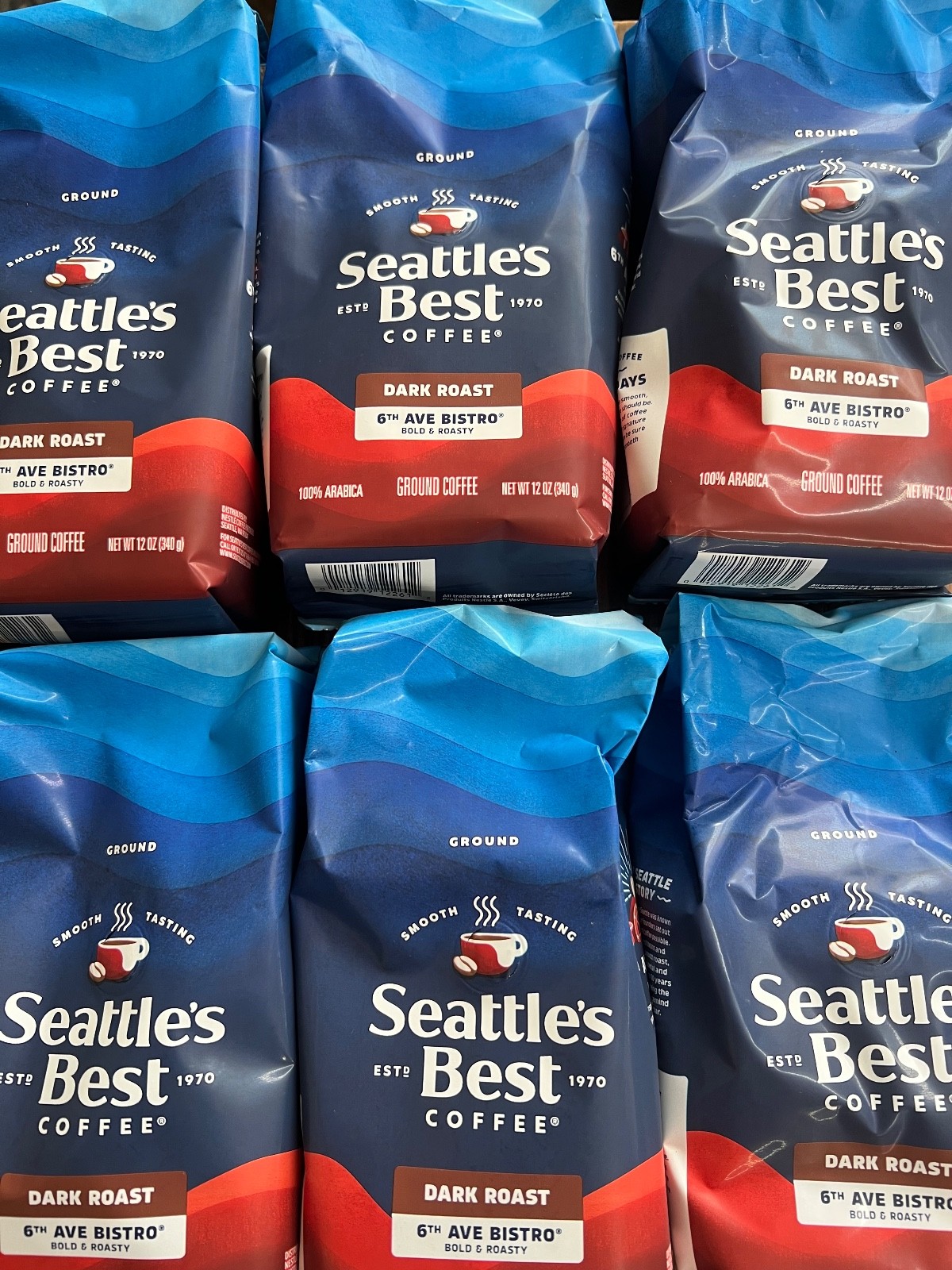 Seattle\'s Best 6th Ave. Bistro 6 pack 9/27 Seattle\'s Best 6th Ave. Bistro 6 pack 9/27