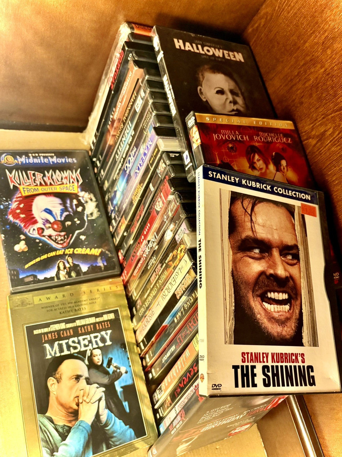 Halloween DVD Lot Over 32 Titles Horror Classics Thrillers Director Cuts Unrated