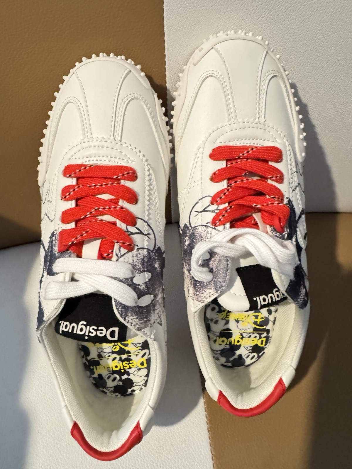 Desigual Disney Mickey Mouse Retro Sneakers Women’s Size 6 EU 3