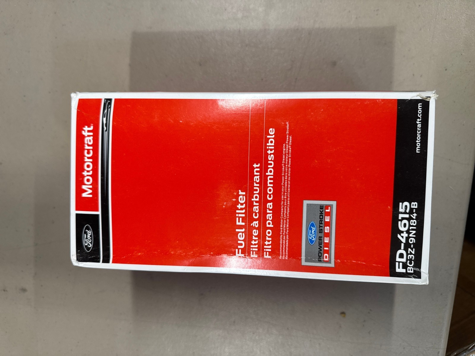 New Genuine Motorcraft FD-4615 Fuel Filter BC3Z-9N184-B 6.7L Diesel FD4615