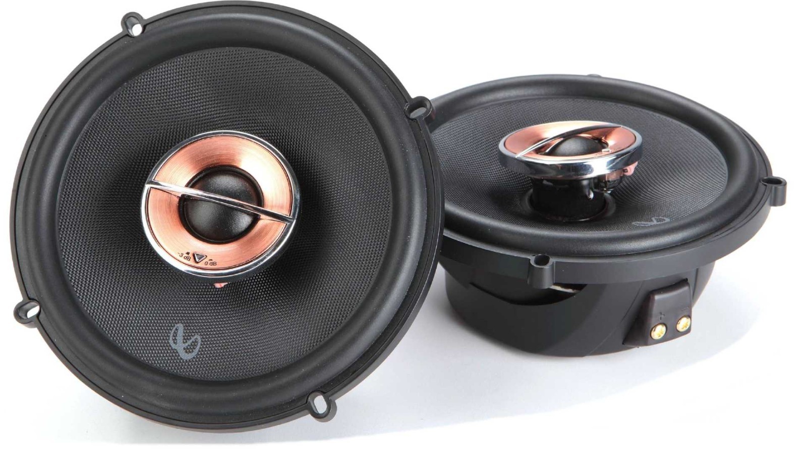 Infinity KAPPA-62IX 6.5in Two Way Car Audio Multi-element Speaker Pair - Black