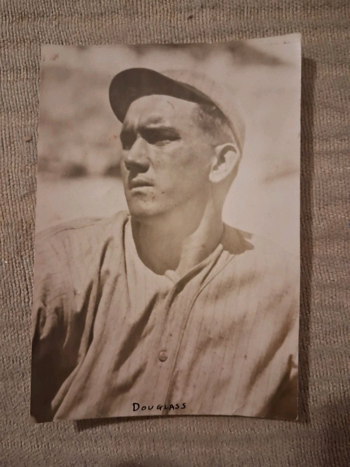Newly Discovered Charles Conlon 1920 Phil Douglas Giants 3x4 Type 1 Photo