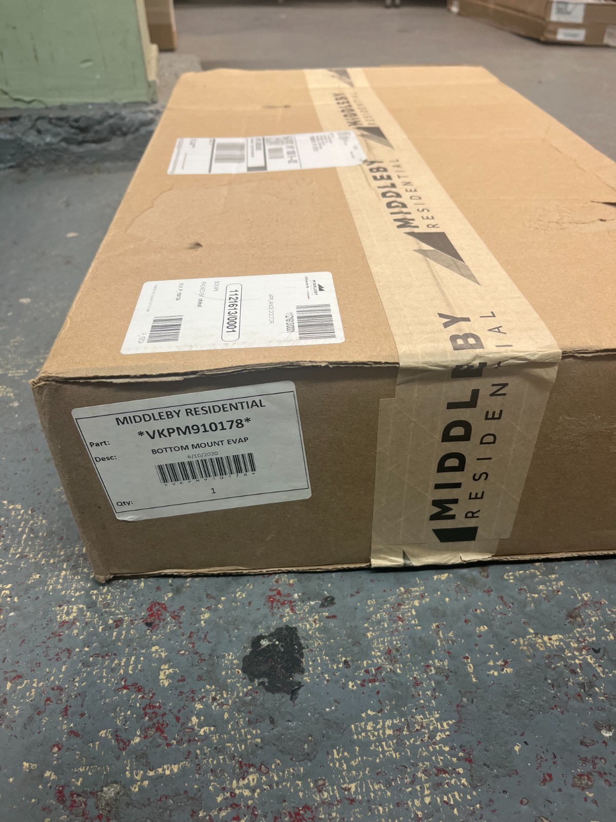 Viking Bottom Mount Evaporator Original Part# PM910178 