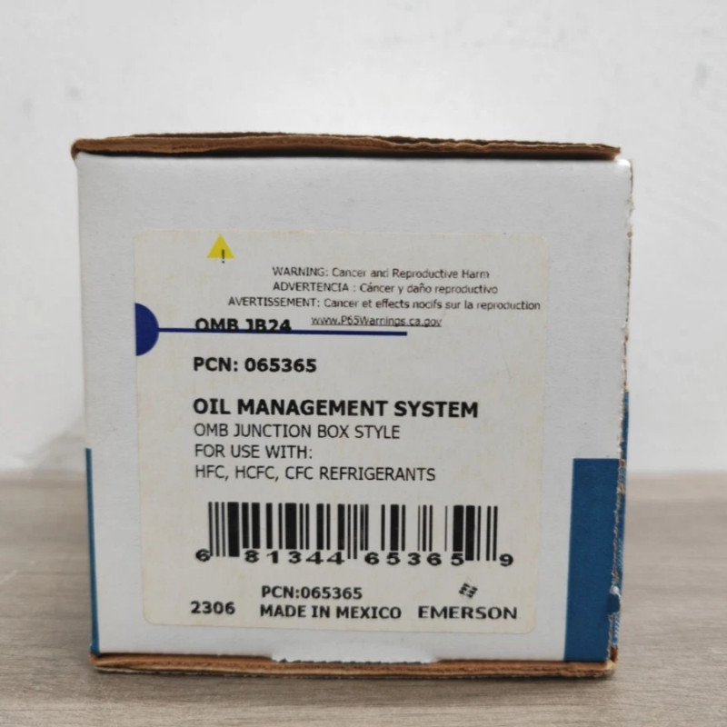 New Emerson OMB-JB24 Oil Management System  In Box OMBJB24