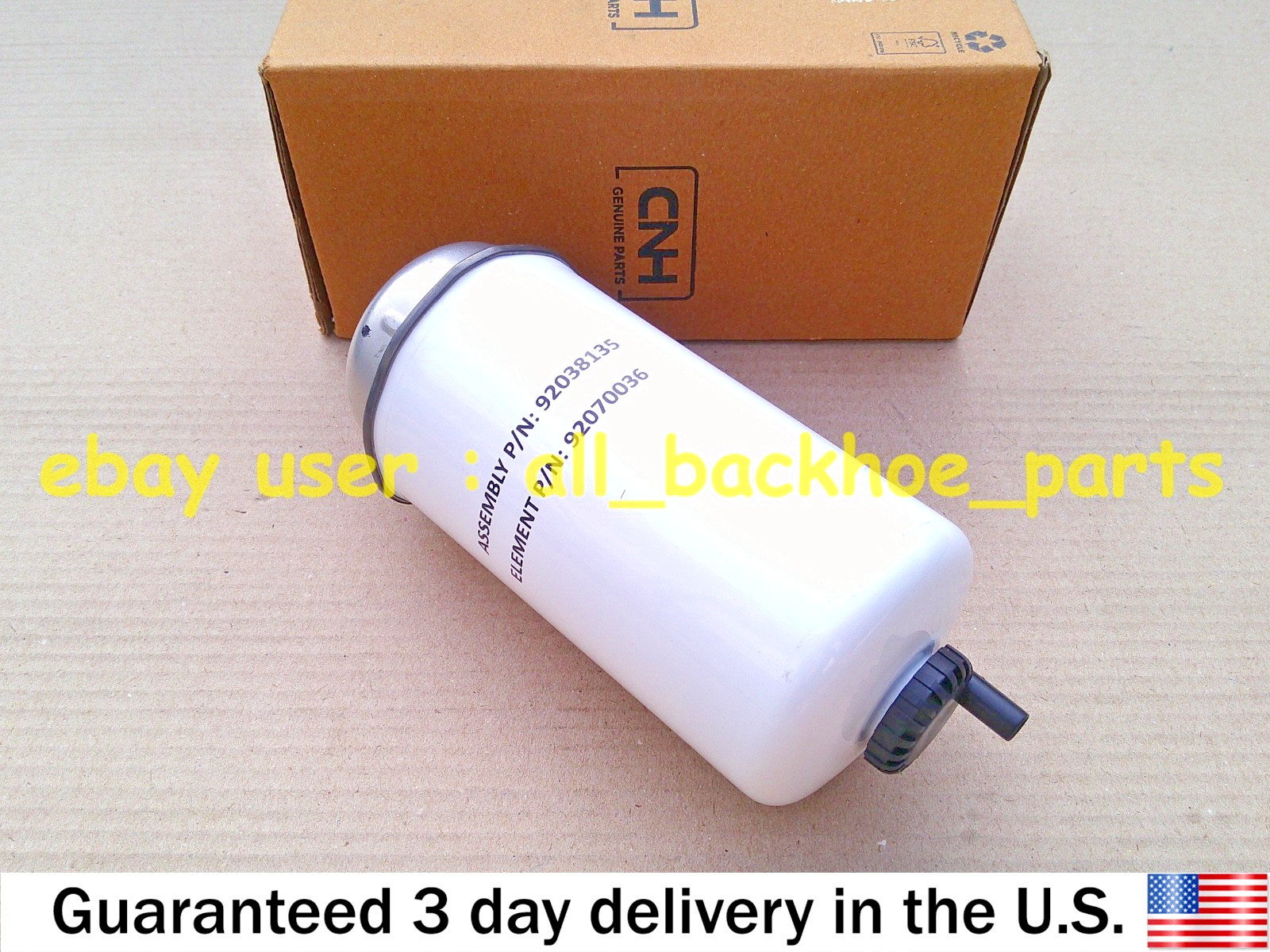 CASE PARTS - GENUINE CASE FILTER ELEMENT (PART NO. 92070036)