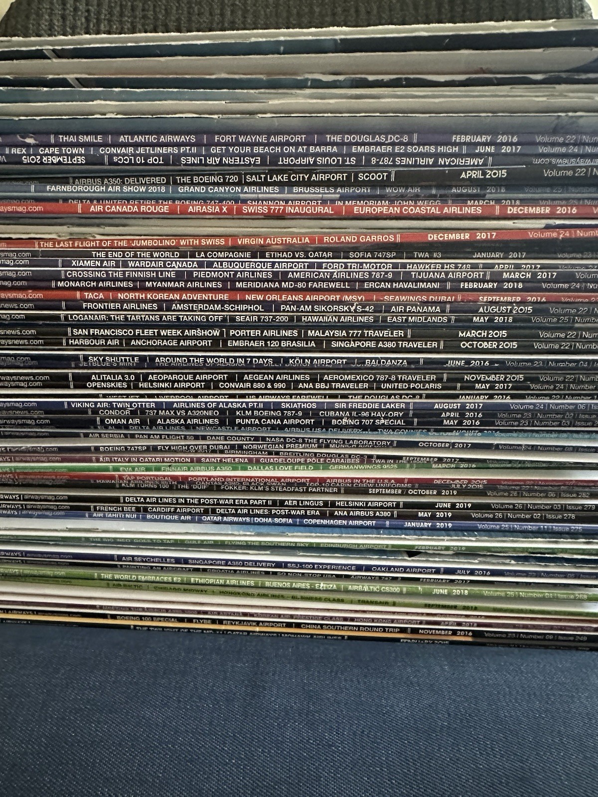 68 plus Airways Magazine collections