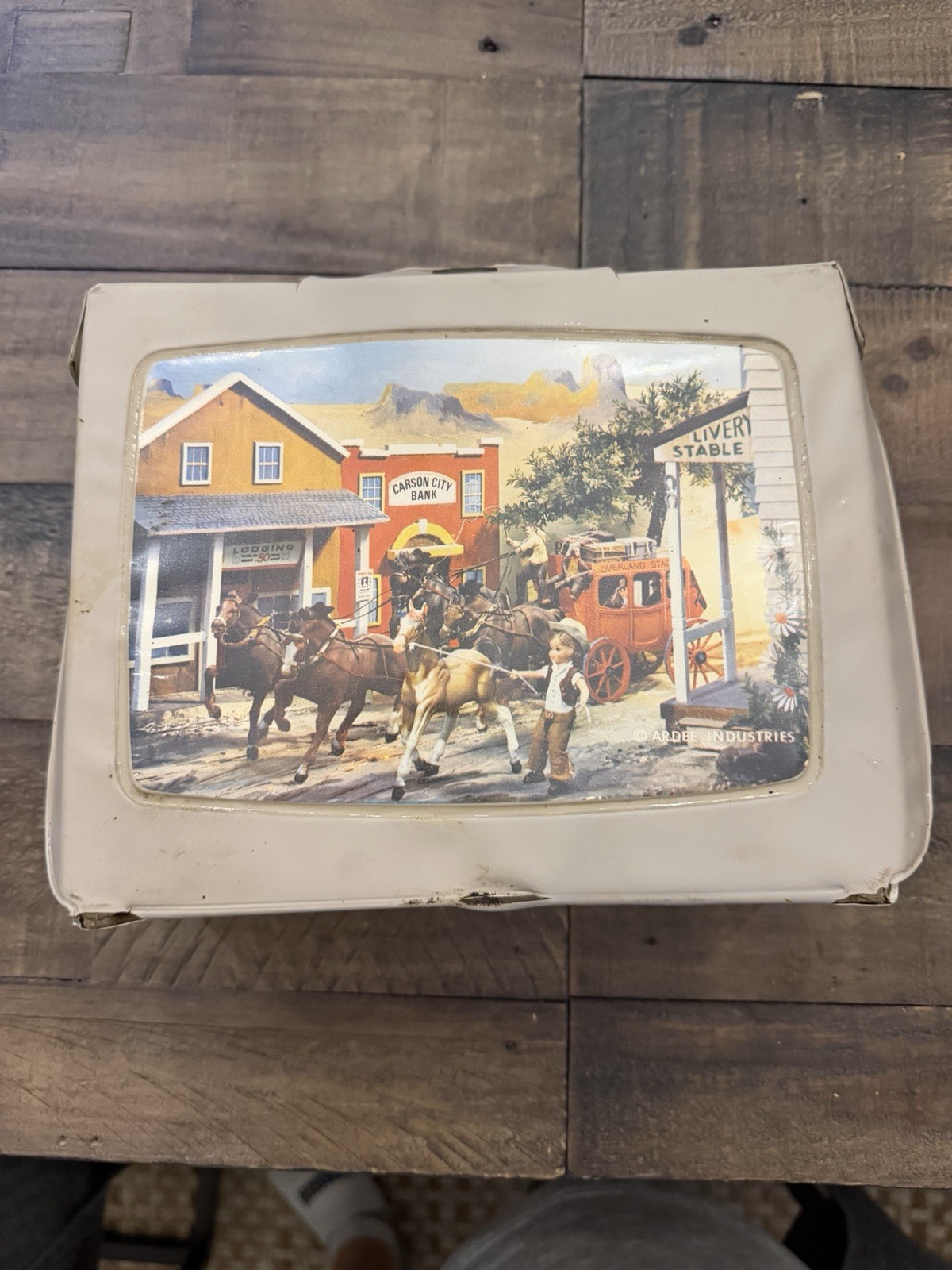 Vintage Rare Ardee industries Carson City - Todd - Tutti Barbie Vinyl Lunchbox