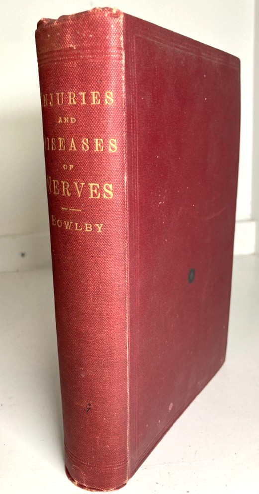 1889 Bowlby Injuries Diseases Nerves 1st Ed 20 Plates Surgical Neurology