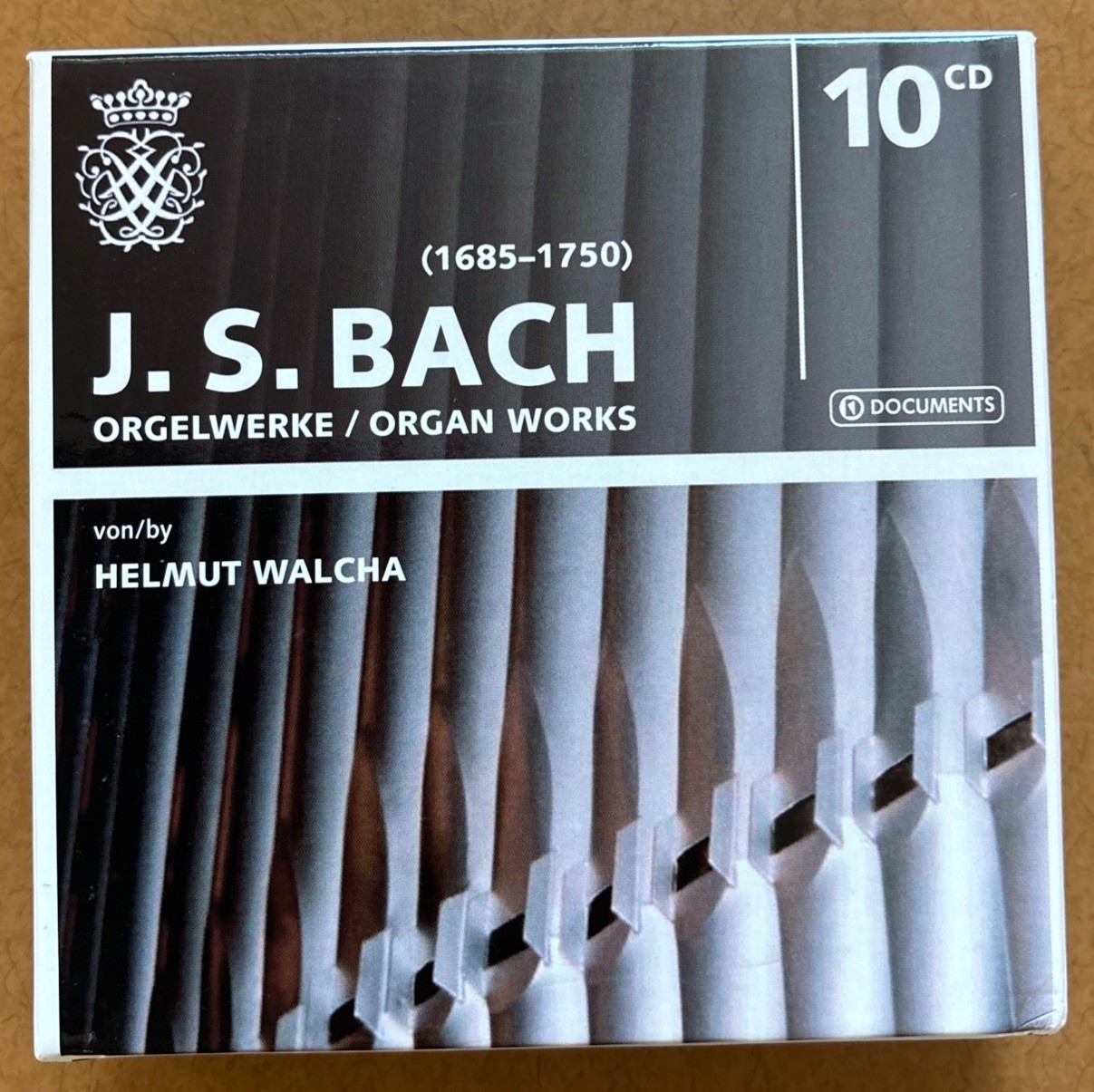 Orgel Werke/Helmut Wacha by J.S. Bach (10 CD Set, 2007) Mint