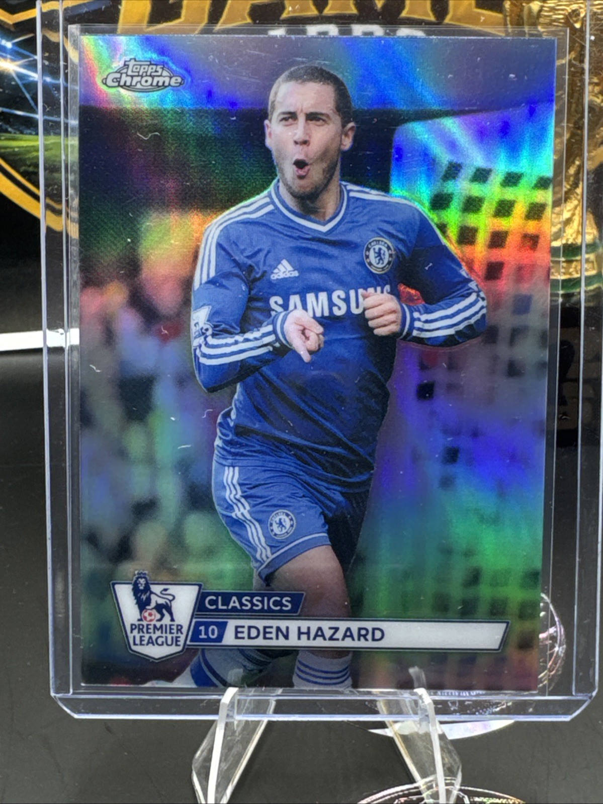 Eden Hazard Chelsea Chrome Classics 26/27 Topps Premier League